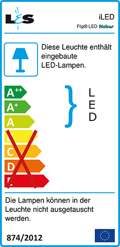 Energielabel Flip LED